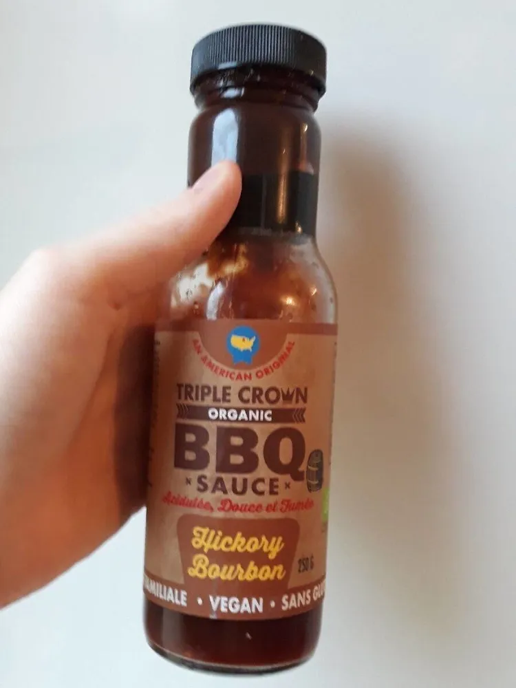 Triple Crown Organic BBQ Sauce Vegan