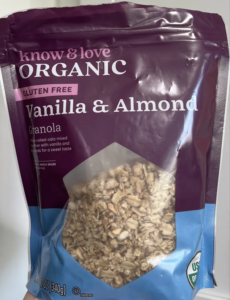 Organic Vanilla And Almond Granola