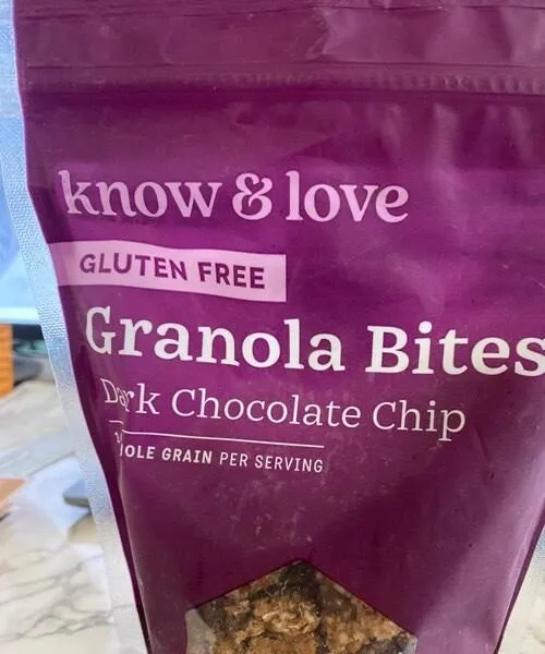 Dark Chocolate Granola Bites
