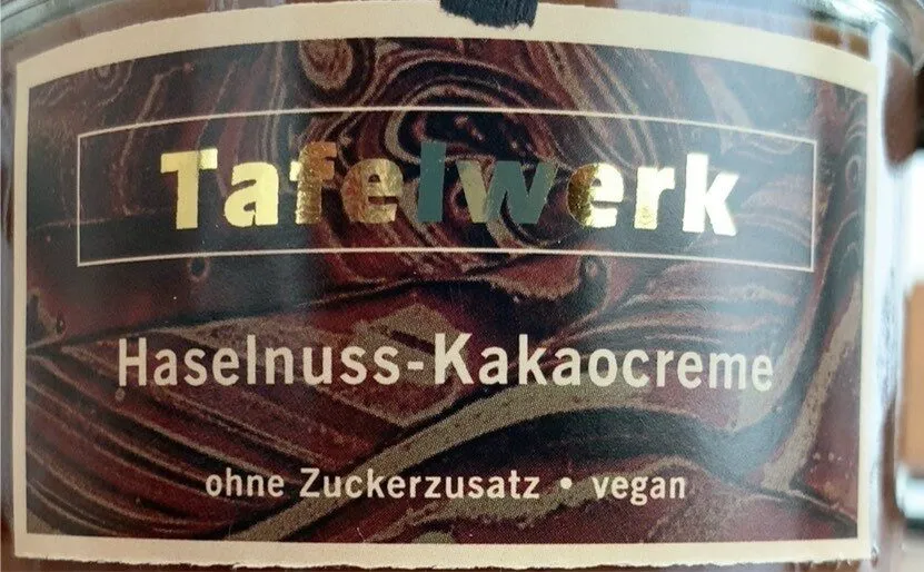 Haselnuss-Kakaocreme