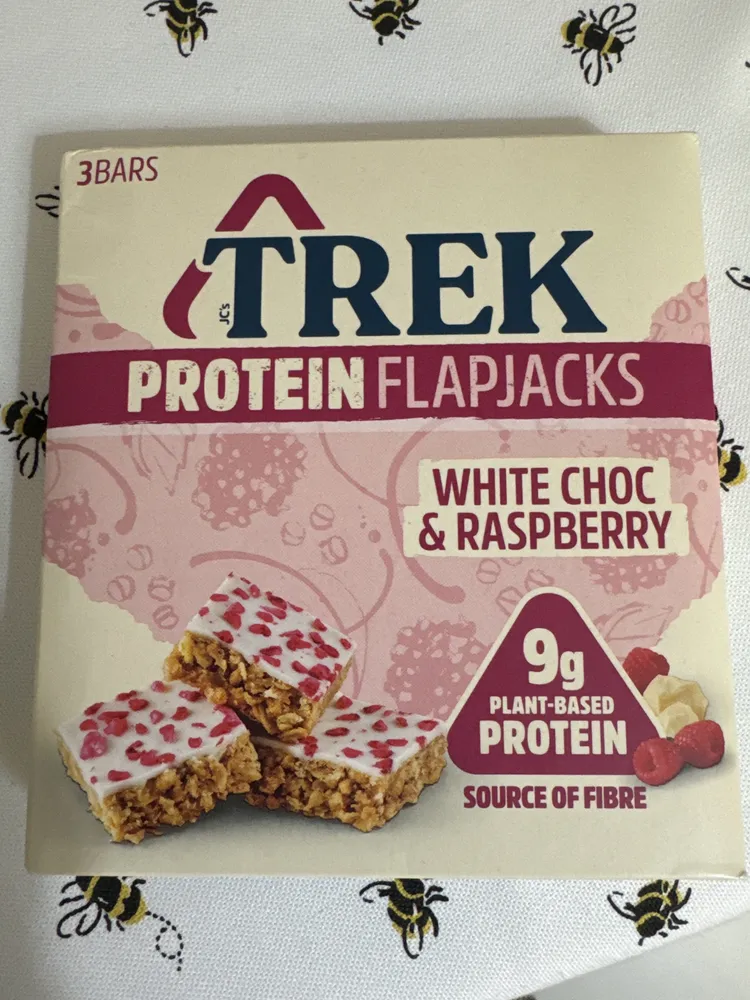 Protein Flapjacks White Choc & Raspberry 3 Bars