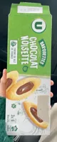 Barquettes chocolat noisette