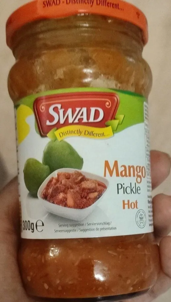 Mango pickle hot