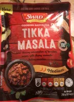Cooking sauce for two Tikka masala