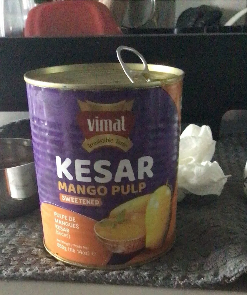 Kesar mango pulp