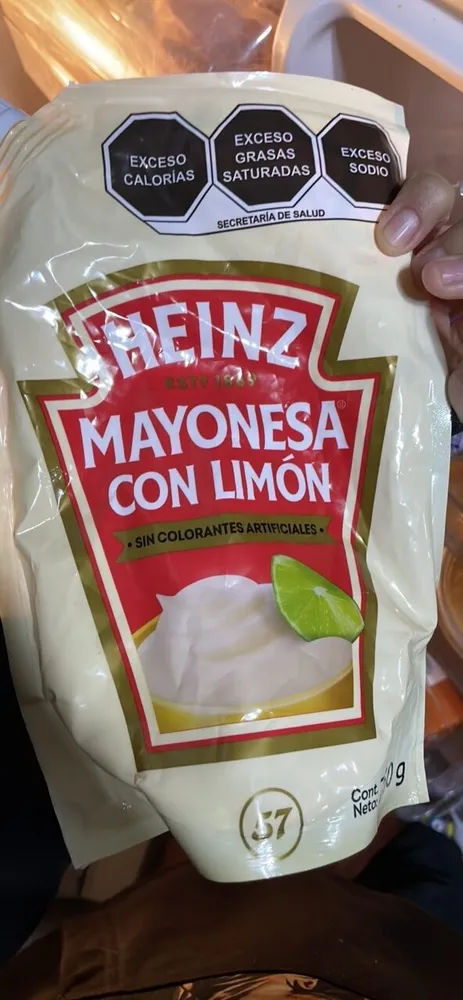 mayonesa con limón Heinz
