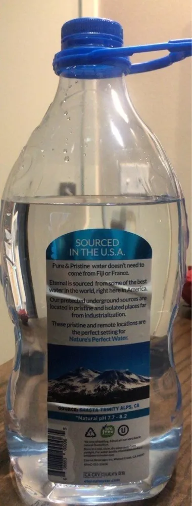 Naturally Alkaline Spring Water