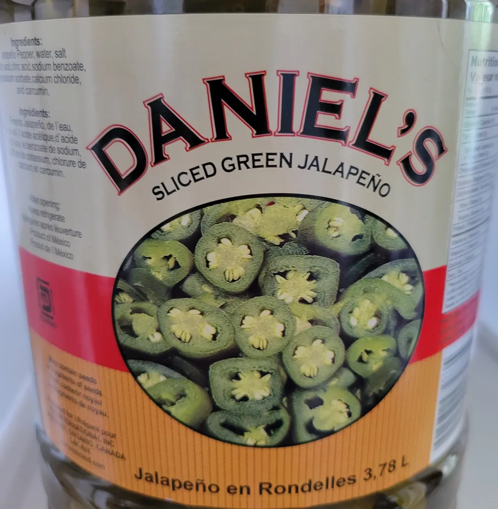 jalapeño en rondelles