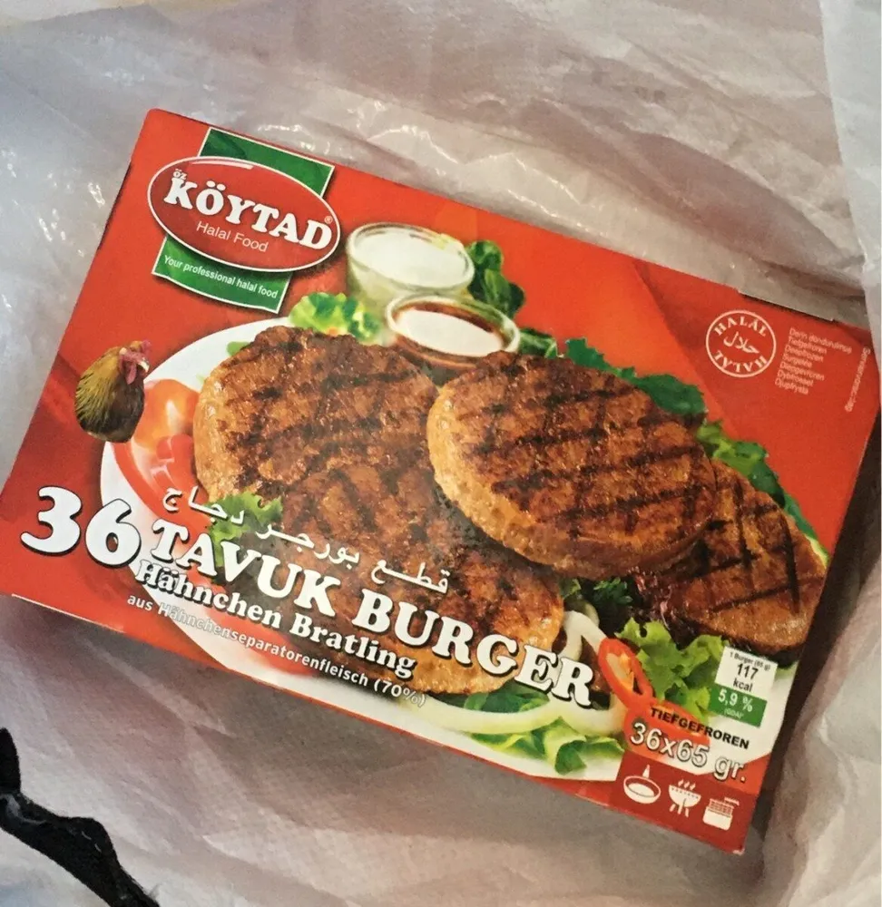 Geflügel Bratling- Tavuk Burger