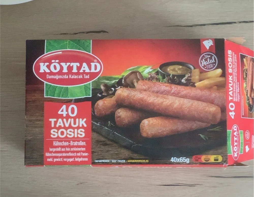 Tavuk sosis