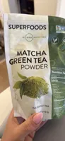 Matcha green tea powder