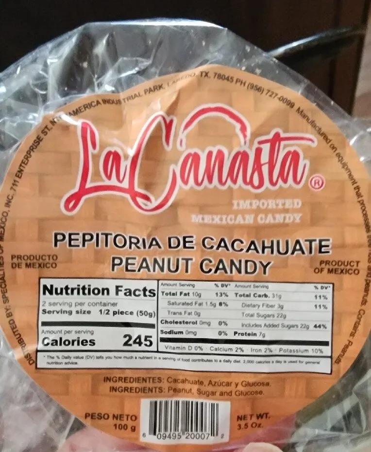 Pepitoria De Cacahuate