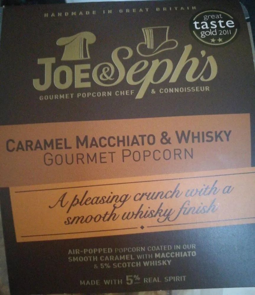 Caramel Macchiato & Whisky Gourmet Popcorn