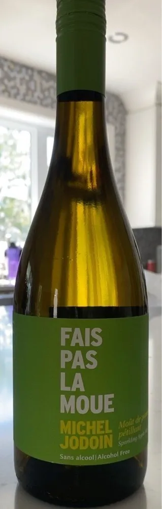 Moût de pomme pétillant