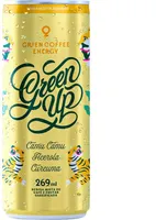 Energético Natural Camu Camu, Acerola E Cúrcuma Green Up Lata 269ml