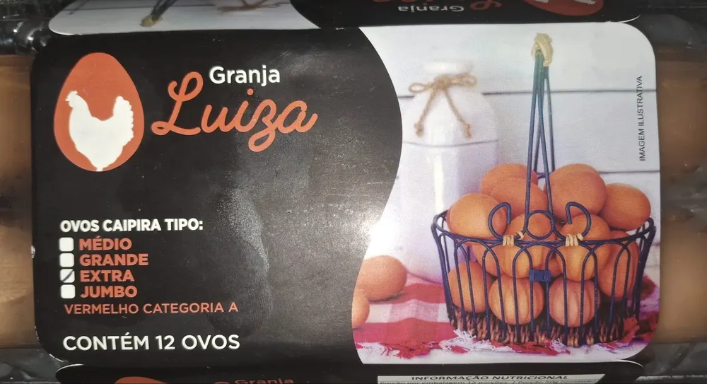 Ovos caipira extra vermelho categoria A