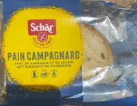 Pain campagnard avec du sarrasin et du levain