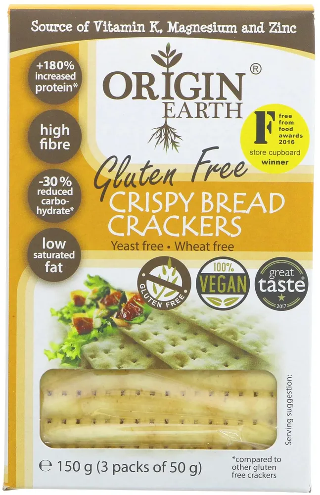 Origin Earth Gluten Free Crackers