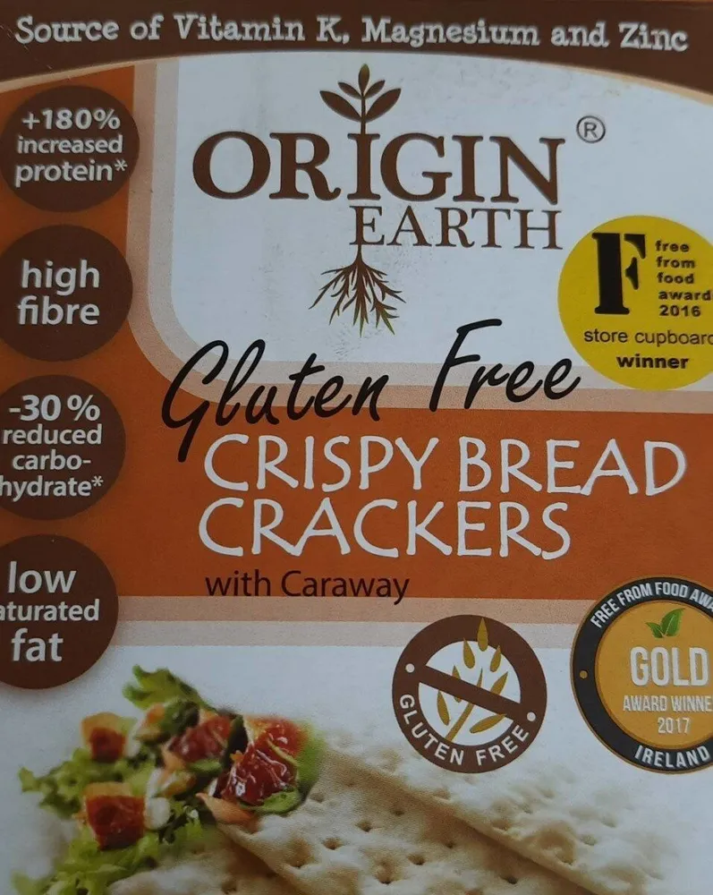 Gluten Free Crispy Bread Crackers