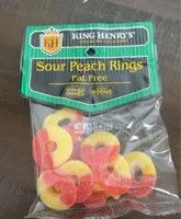 Sour peach rings