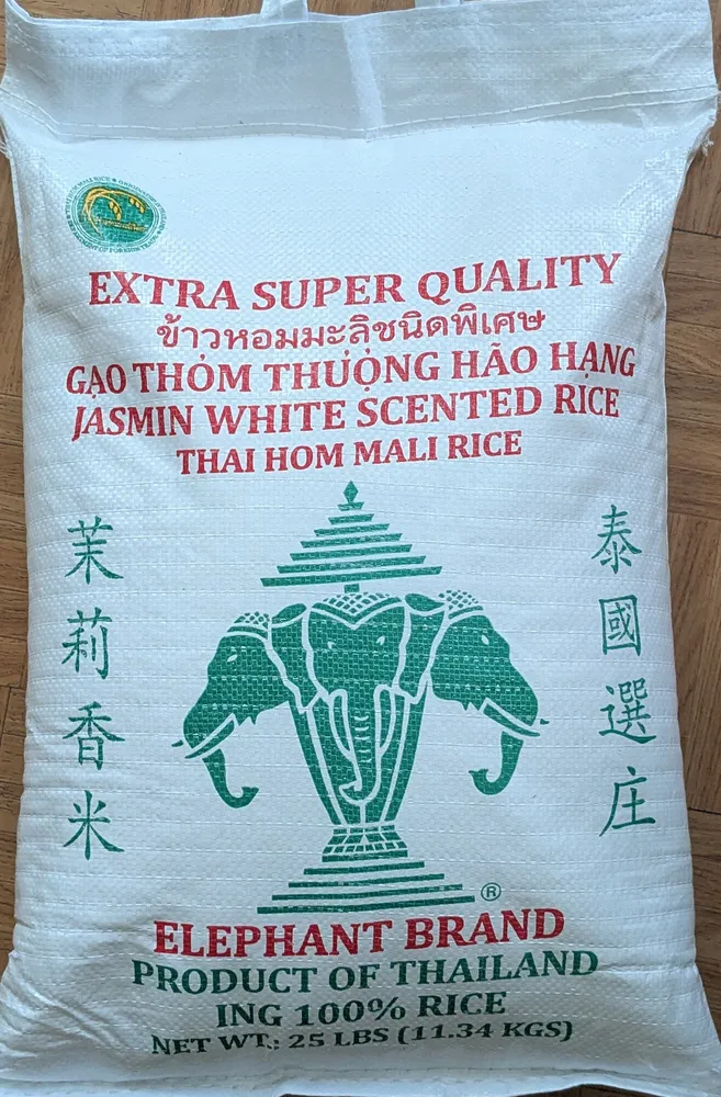 Jasmin white scented rice