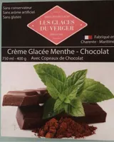 Crème glacée menthe-chocolat