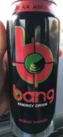 Bang Energy Drink Peach Mango