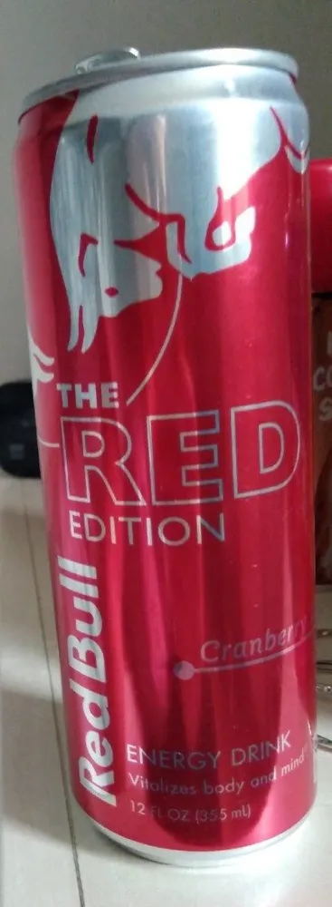 Energy drink, cranberry