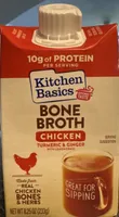Bone Broth: Chicken, Tumeric, And Ginger