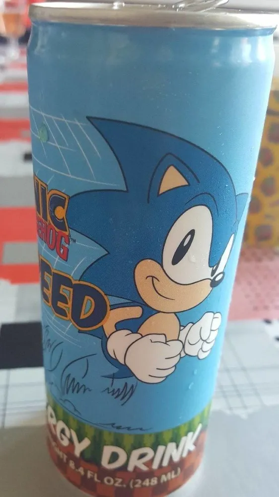 Sonic the Hedgehog Speed Energy Drink 24 Count