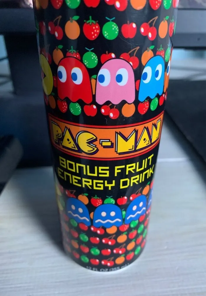 Pacman bonus energy drink