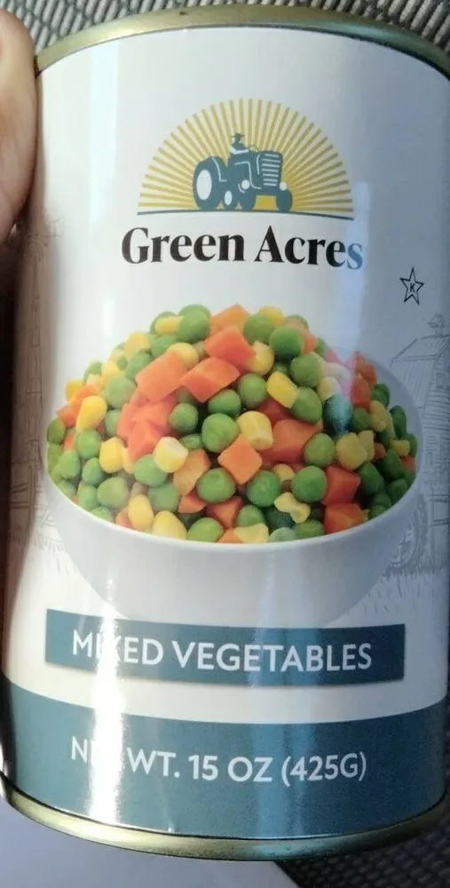 Mixed vegetables