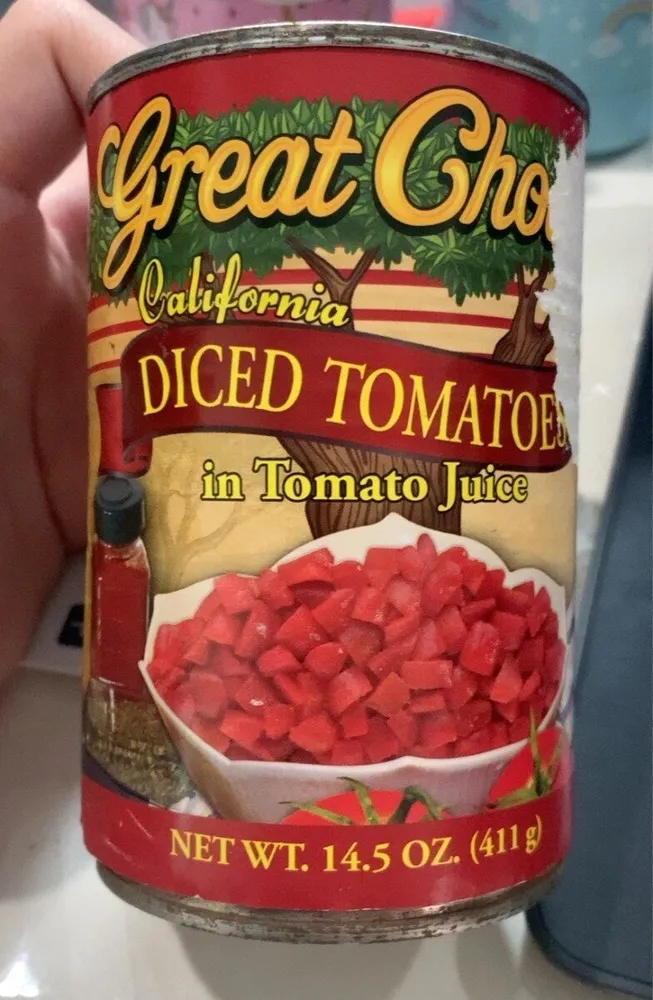Tomatoes, Diced
