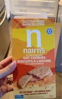 Gluten Free Stem Ginger oat cookies (Canada)