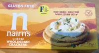 Cheese wholegrain crackers