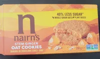 Stem Ginger Oat Cookies