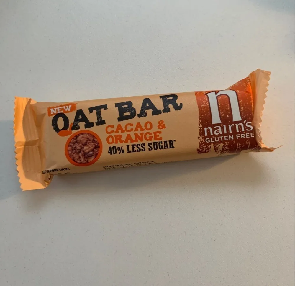 Nairns Oat bar - cacao & orange