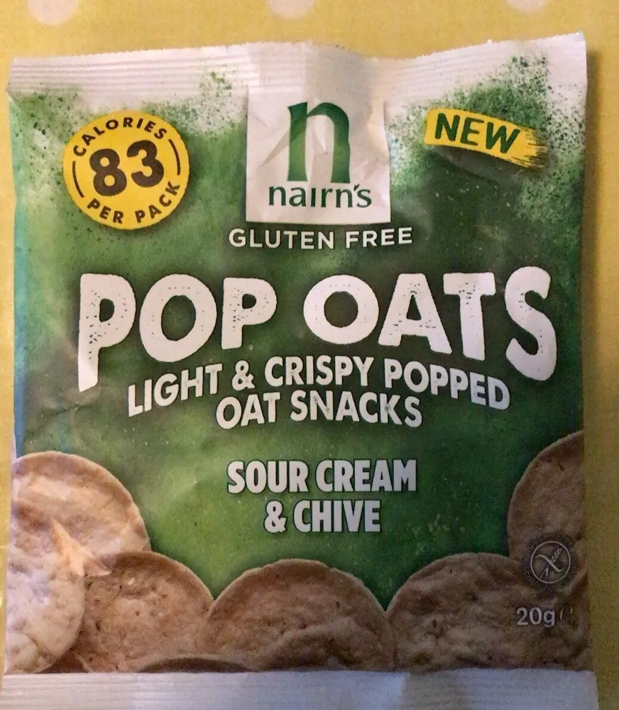Pop oat snacks