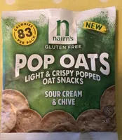 Pop oat snacks