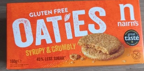 Gluten Free Oaties Syrupy & Crumbly