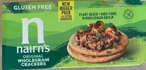 Gluten Free Wholegrain crackers