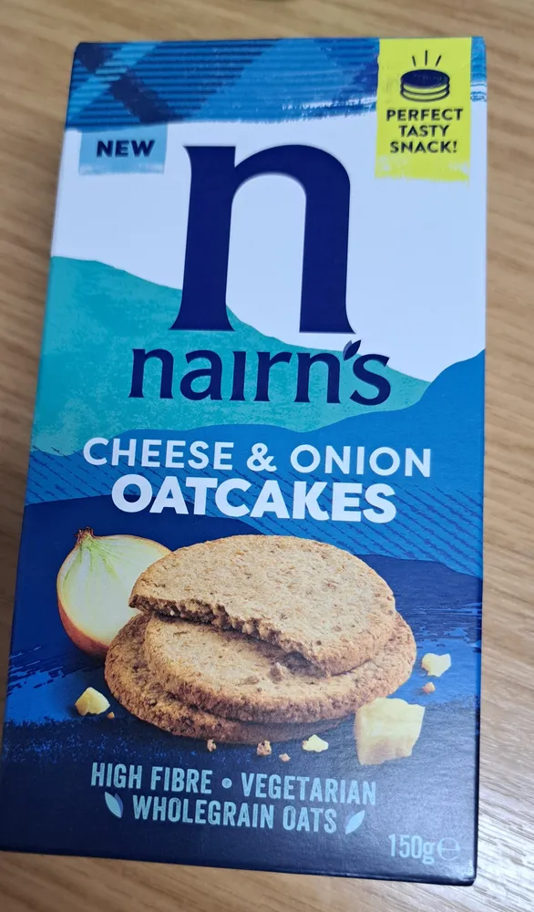 Cheese and Onion Oatcakes
