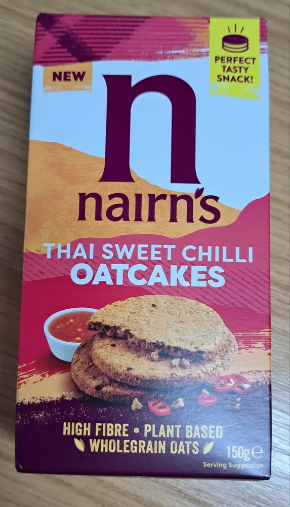 Thai sweet chilli oatcakes