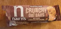 GLUTEN FREE CRUNCHY nc airn's OAT BARS BELGIAN CHO