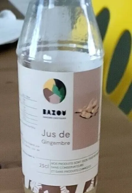 Jus de gingembre