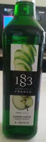 Sirop pomme verte