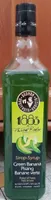 Sirop de banane verte