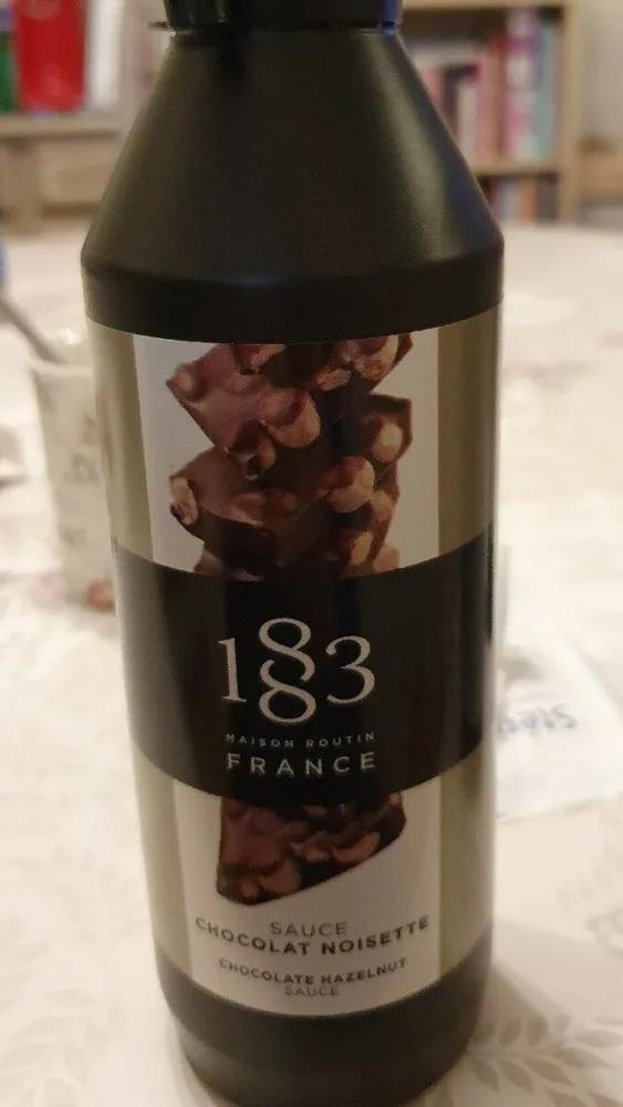 Sauce chocolat noisette