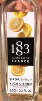 Sirop yuzu citron