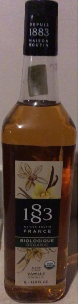 Sirop de vanille